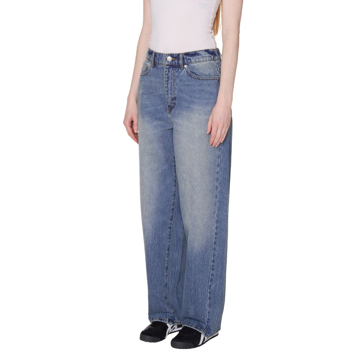 OBEY LEAH III BAGGY DENIM オベイ リア スリー バギー デニム 242010059【レディース バギーフィット テーパードレッグ カジュアルウェア 26SS】