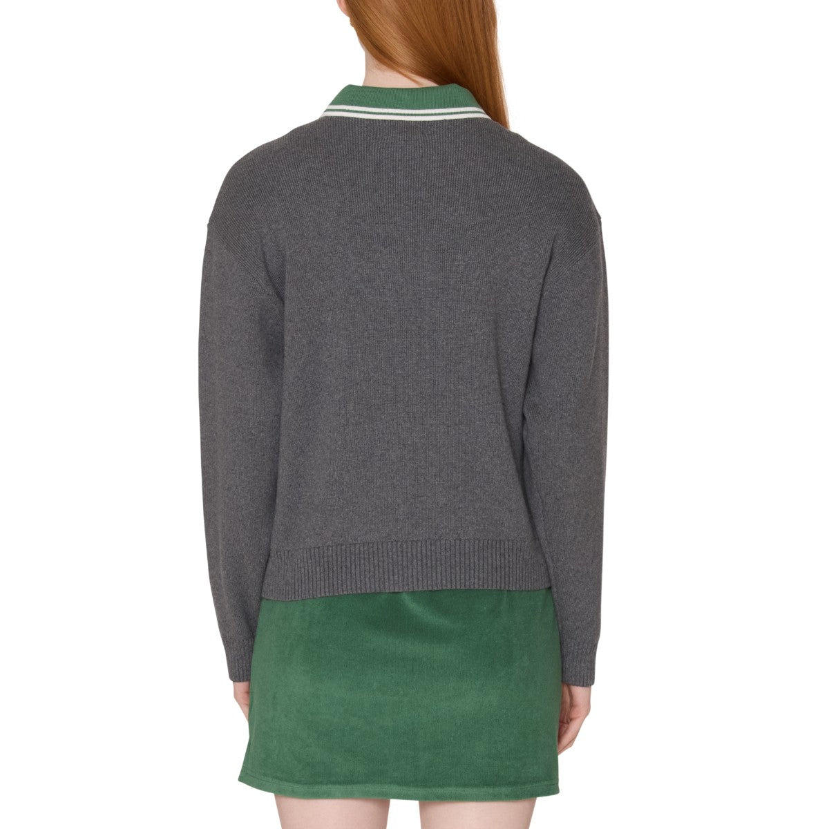 OBEY LEAGUE CREW SWEATER オベイ リーグ クルー セーター 251000140【レディース 綿素材 ニットスウェット リラックスフィット 26SS】