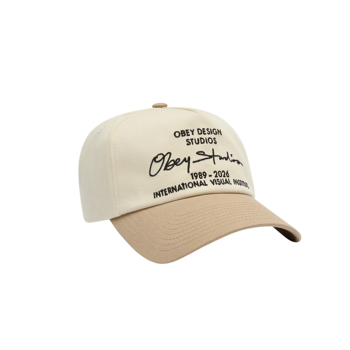 OBEY DESIGN STUDIO 5 PANEL STRAPBACK オベイ デザイン スタジオ 5パネル ストラップバック 100490151【メンズ キャップ ストリートスタイル デイリー 26SS】