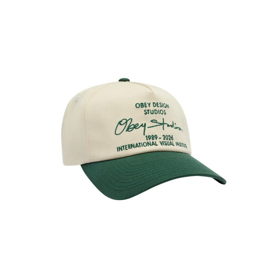 OBEY DESIGN STUDIO 5 PANEL STRAPBACK オベイ デザイン スタジオ 5パネル ストラップバック 100490151【メンズ キャップ ストリートスタイル デイリー 26SS】