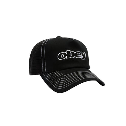OBEY FORM TRUCKER オベイ フォーム トラッカー 100500053【メンズ キャップ 刺繡ロゴ 26SS】