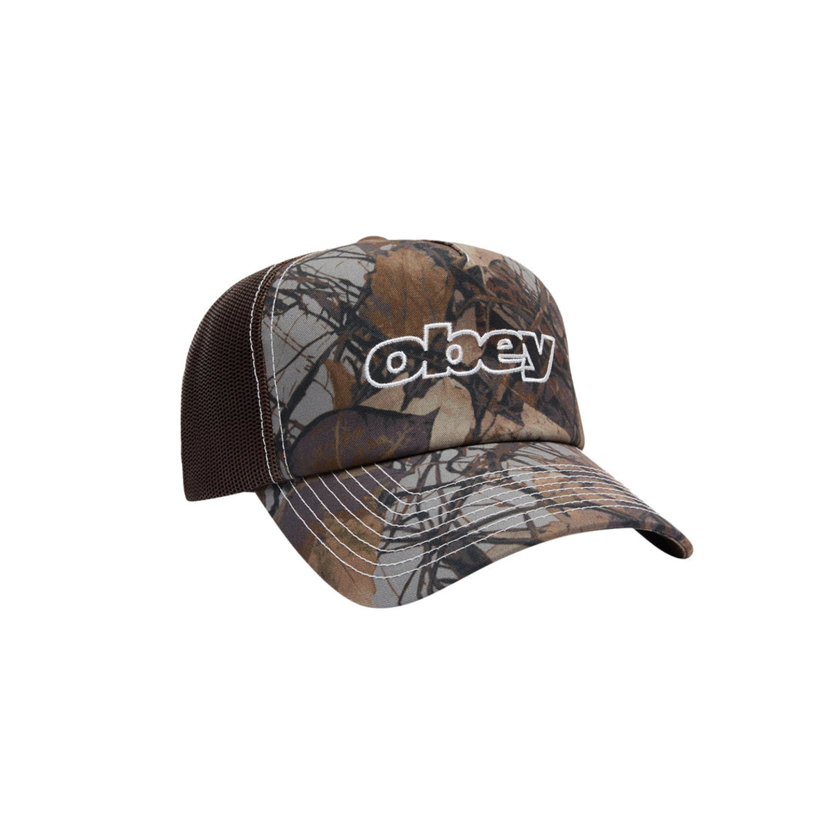 OBEY FORM TRUCKER オベイ フォーム トラッカー 100500053【メンズ キャップ 刺繡ロゴ 26SS】