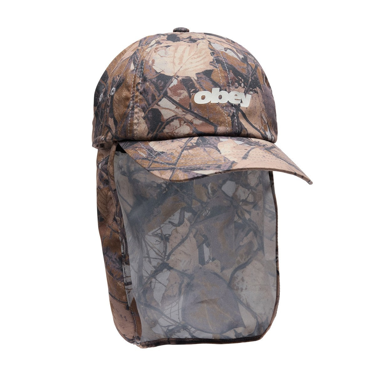 OBEY OBEY SAHARA 6 PANEL TRAIL CAP オベイ オベイ サハラ 6パネル トレイル キャップ 100580442【メンズ ポリエステル素材 キャップ 26SS】