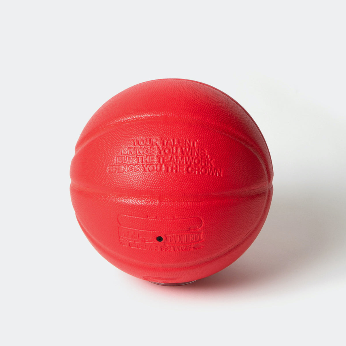 APPLEBUM APPLEBUM × TACHIKARA CUSTOM BASKETBALL “R.E.D.” アップルバム アップルバム × タチカラ カスタムバスケットボール “R.E.D.” 2611010R【メンズ バスケットボール エンボスロゴ アウトドア 26SS】