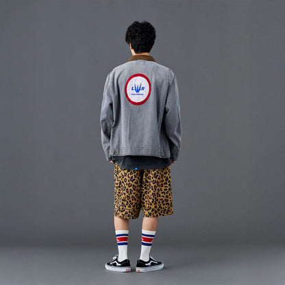 Liberaiders DENIM WORK JACKET リベレイダース デニムワークジャケット 730012601【メンズ デニム ワークジャケット ワッペン 缶バッジ 26SS】