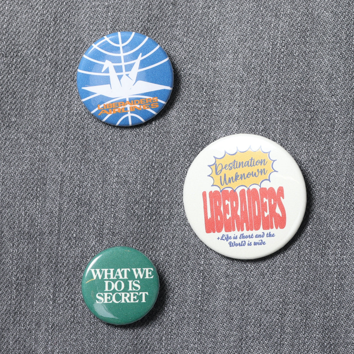 Liberaiders DENIM WORK JACKET リベレイダース デニムワークジャケット 730012601【メンズ デニム ワークジャケット ワッペン 缶バッジ 26SS】