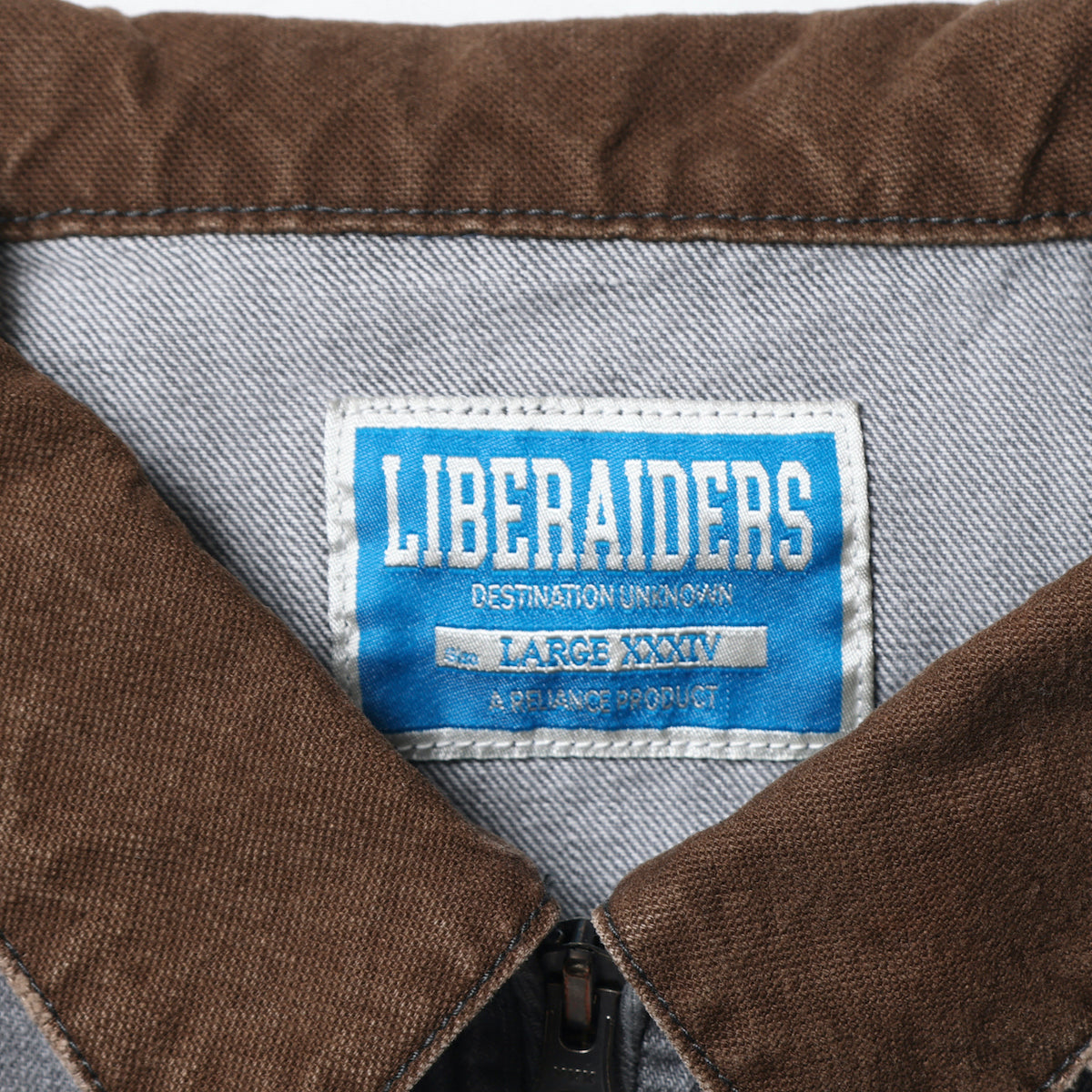 Liberaiders DENIM WORK JACKET リベレイダース デニムワークジャケット 730012601【メンズ デニム ワークジャケット ワッペン 缶バッジ 26SS】