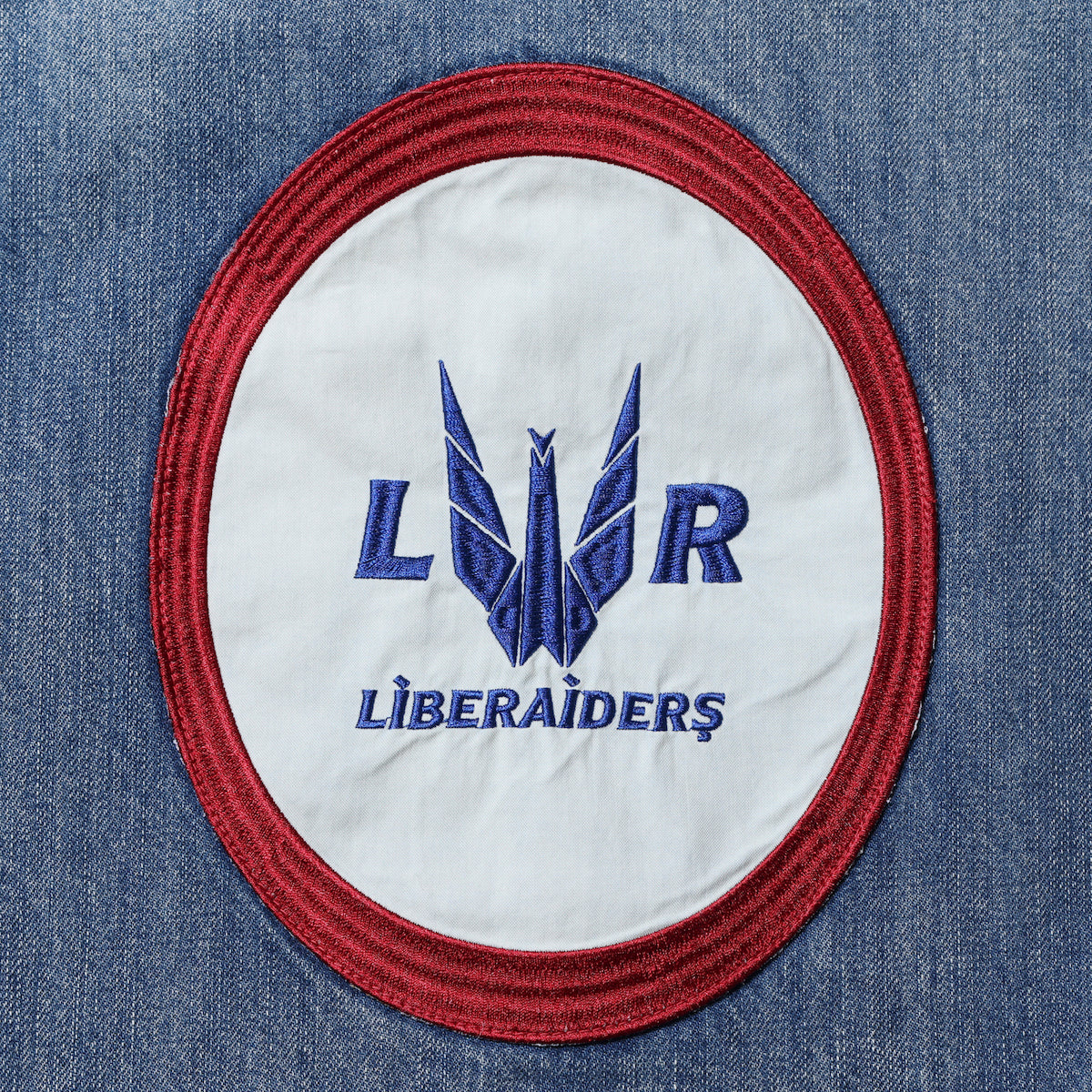 Liberaiders DENIM WORK JACKET リベレイダース デニムワークジャケット 730012601【メンズ デニム ワークジャケット ワッペン 缶バッジ 26SS】