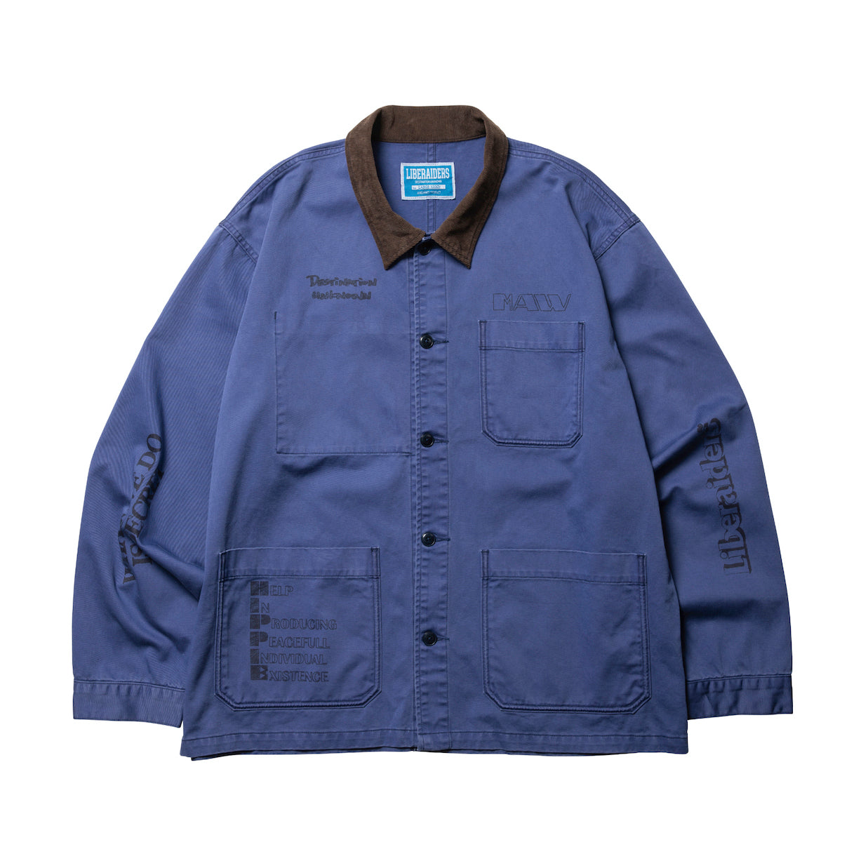 Liberaiders HANDWRITING PRINT COVERALL 730032601 – Kinetics