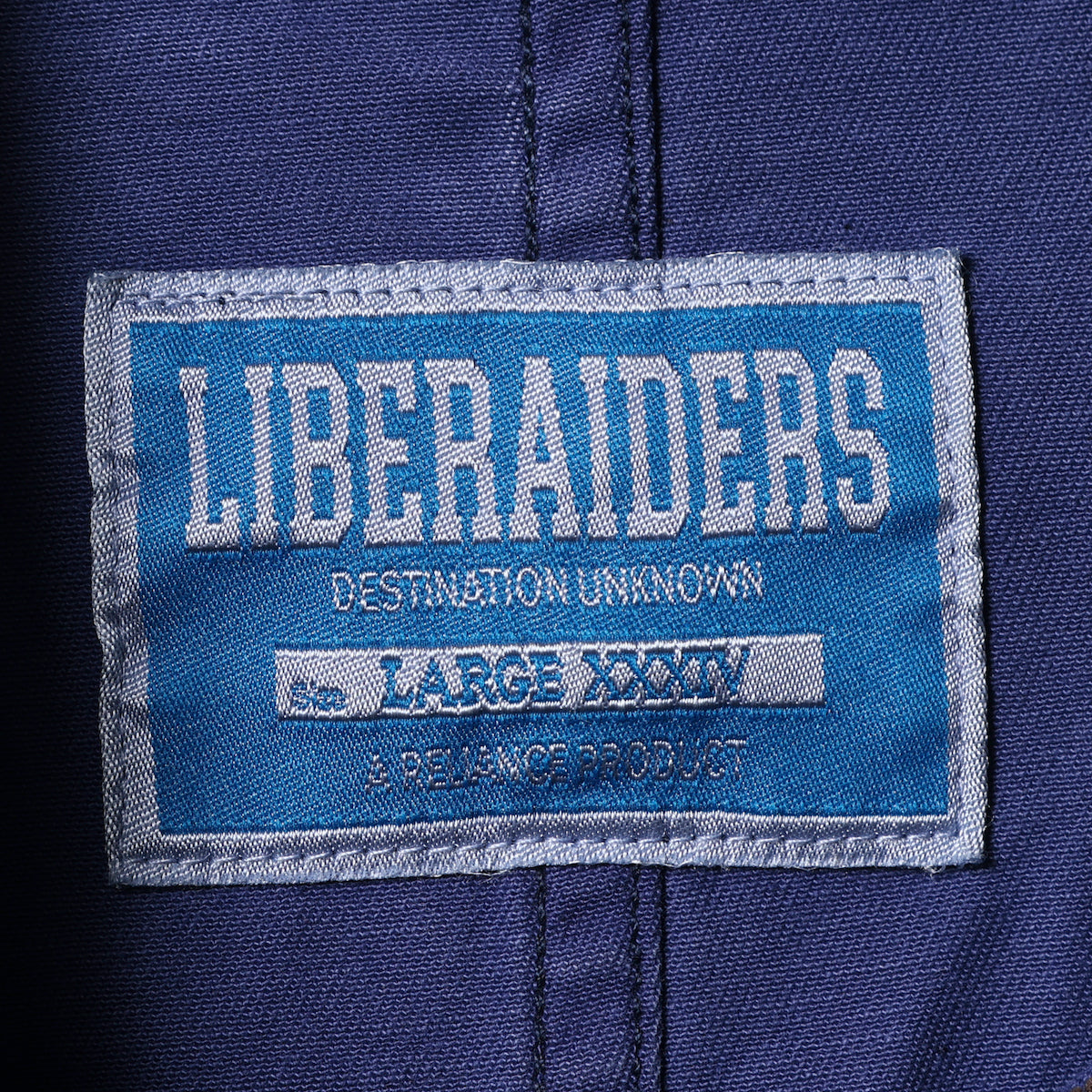 Liberaiders HANDWRITING PRINT COVERALL リベレイダース ハンドライティング プリント カバーオール 730032601【メンズ カバーオール コットンツイル ワークジャケット 手書きプリント 26SS】