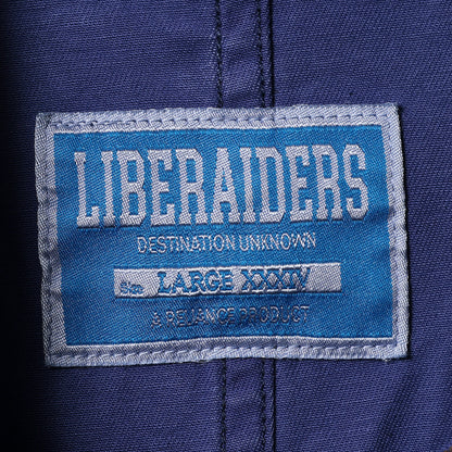 Liberaiders HANDWRITING PRINT COVERALL リベレイダース ハンドライティング プリント カバーオール 730032601【メンズ カバーオール コットンツイル ワークジャケット 手書きプリント 26SS】