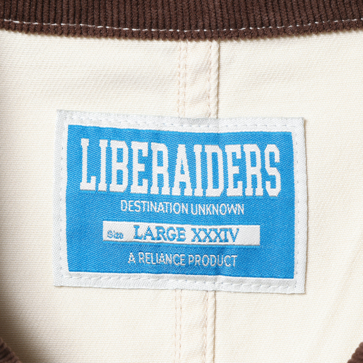 Liberaiders HANDWRITING PRINT COVERALL リベレイダース ハンドライティング プリント カバーオール 730032601【メンズ カバーオール コットンツイル ワークジャケット 手書きプリント 26SS】