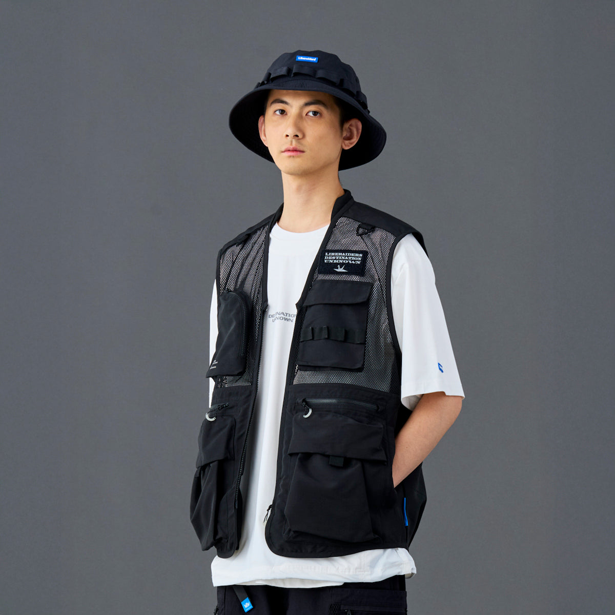 Liberaiders MESH VEST リベレイダース メッシュベスト 730092601【メンズ メッシュベスト ユーティリティベスト フィッシングベスト 多ポケットベスト 26SS】
