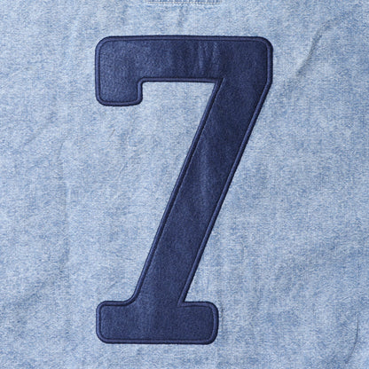 Liberaiders CHAMBRAY BASEBALL SHIRT リベレイダース シャンブレー ベースボール シャツ 732012601【メンズ ベースボールシャツ ブリーチ加工 ポケット 26SS】