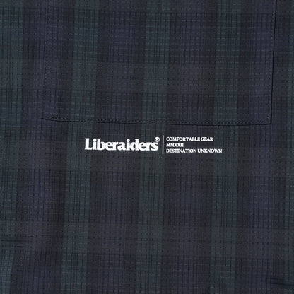 Liberaiders DOTAIR S/S SHIRT リベレイダース ドットエアー S/S シャツ 732032601【メンズ 半袖シャツ ドローコード ポリエステル素材 26SS】