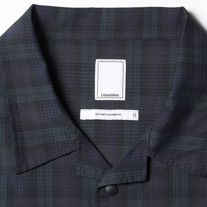 Liberaiders DOTAIR S/S SHIRT リベレイダース ドットエアー S/S シャツ 732032601【メンズ 半袖シャツ ドローコード ポリエステル素材 26SS】