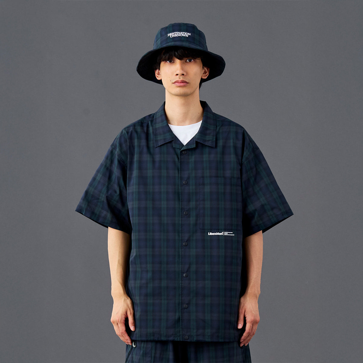 Liberaiders DOTAIR S/S SHIRT リベレイダース ドットエアー S/S シャツ 732032601【メンズ 半袖シャツ ドローコード ポリエステル素材 26SS】