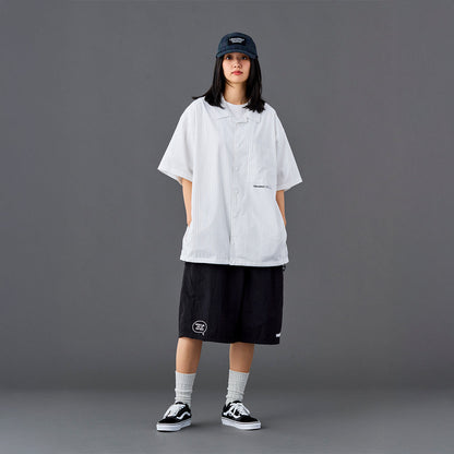 Liberaiders DOTAIR S/S SHIRT リベレイダース ドットエアー S/S シャツ 732032601【メンズ 半袖シャツ ドローコード ポリエステル素材 26SS】