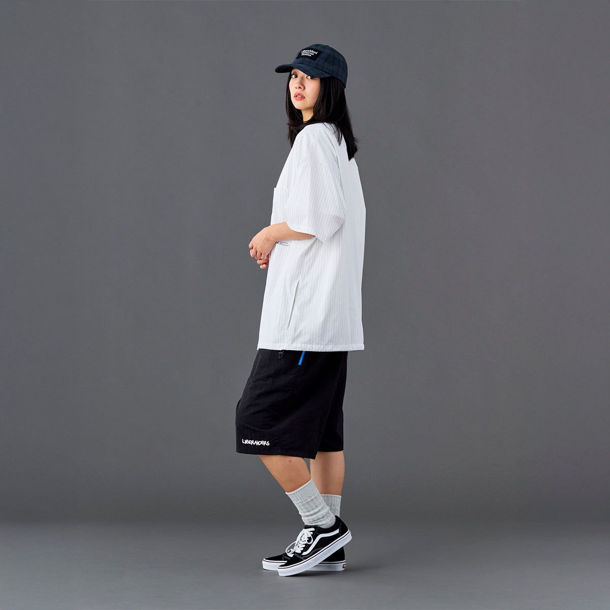 Liberaiders DOTAIR S/S SHIRT リベレイダース ドットエアー S/S シャツ 732032601【メンズ 半袖シャツ ドローコード ポリエステル素材 26SS】