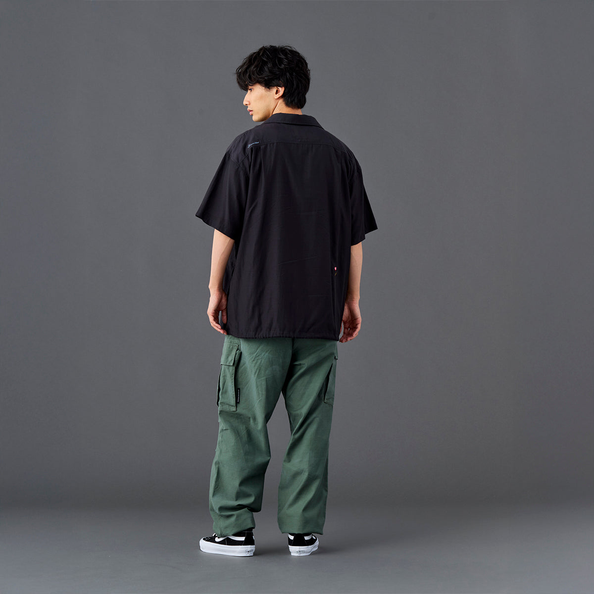 Liberaiders COTTON RAYON S/S SHIRT  リベレイダース コットン レーヨン 半袖シャツ 732052601【メンズ 半袖 開襟シャツ 接触冷感効果 26SS】