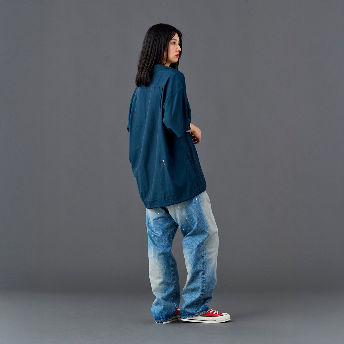 Liberaiders COTTON RAYON S/S SHIRT  リベレイダース コットン レーヨン 半袖シャツ 732052601【メンズ 半袖 開襟シャツ 接触冷感効果 26SS】