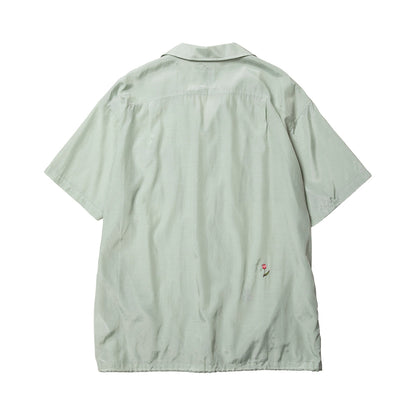 Liberaiders COTTON RAYON S/S SHIRT  リベレイダース コットン レーヨン 半袖シャツ 732052601【メンズ 半袖 開襟シャツ 接触冷感効果 26SS】