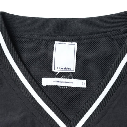 Liberaiders LR NYLON PULLOVER リベレイダース LR ナイロンプルオーバー 735012601【メンズ ナイロンプルオーバー Vネックトップス 軽量アウター 通気性ウェア メッシュ裏地 26SS】