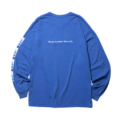 Liberaiders AIRLINE L/S TEE リベレイダース エアライン ロングスリーブ ティー 735052601【メンズ ヴィンテージTシャツ プリントTシャツ ロゴTシャツ 半袖Tシャツ 26SS】