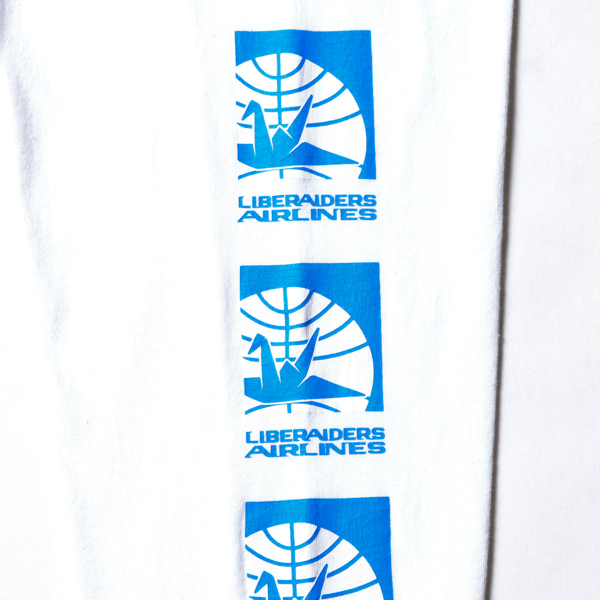 Liberaiders AIRLINE L/S TEE リベレイダース エアライン ロングスリーブ ティー 735052601【メンズ ヴィンテージTシャツ プリントTシャツ ロゴTシャツ 半袖Tシャツ 26SS】