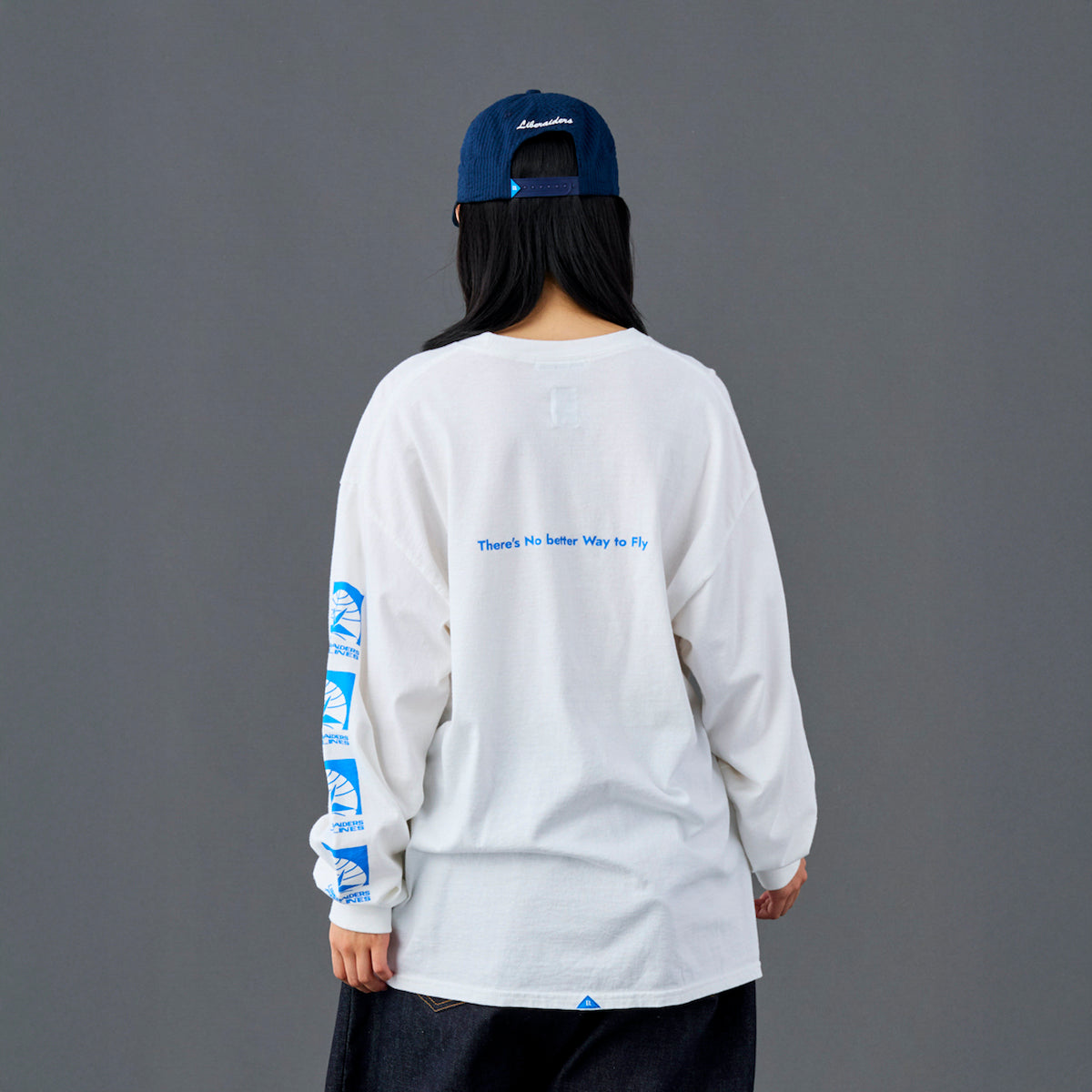 Liberaiders AIRLINE L/S TEE リベレイダース エアライン ロングスリーブ ティー 735052601【メンズ ヴィンテージTシャツ プリントTシャツ ロゴTシャツ 半袖Tシャツ 26SS】