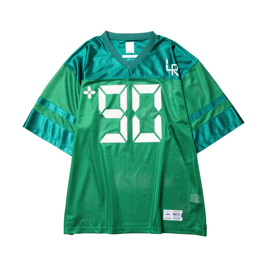 Liberaiders DIGITAL LOGO FOOTBALL TEE リベレイダース デジタル ロゴ フットボール ティー 736012601【メンズ メッシュ生地 サテン生地 デジタルフォント 26SS】