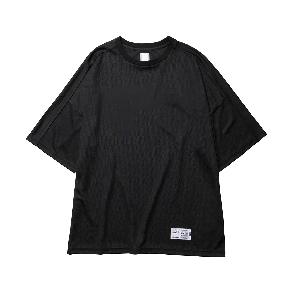 Liberaiders HALF SLEEVE TECH CREW リベレイダース ハーフスリーブ テック クルー 736032601【メンズ 半袖 吸水速乾性 裏メッシュ生地 26SS】