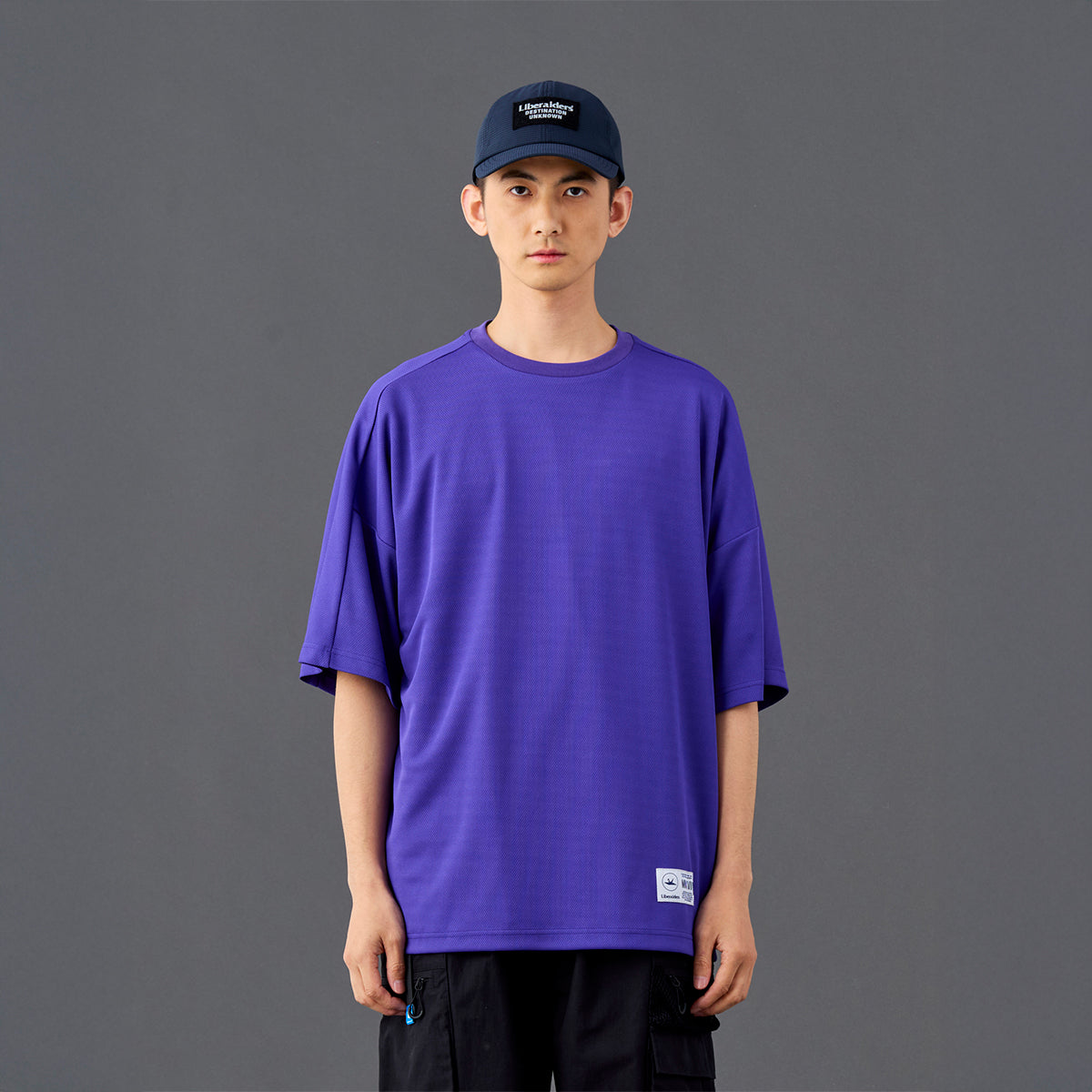 Liberaiders HALF SLEEVE TECH CREW リベレイダース ハーフスリーブ テック クルー 736032601【メンズ 半袖 吸水速乾性 裏メッシュ生地 26SS】