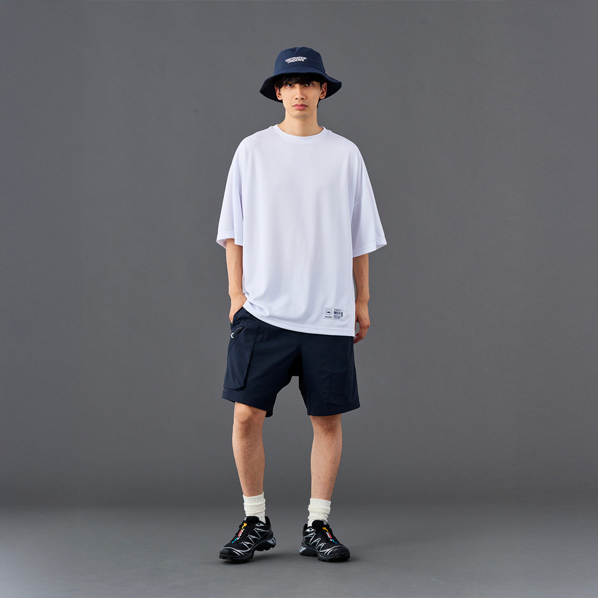 Liberaiders HALF SLEEVE TECH CREW リベレイダース ハーフスリーブ テック クルー 736032601【メンズ 半袖 吸水速乾性 裏メッシュ生地 26SS】