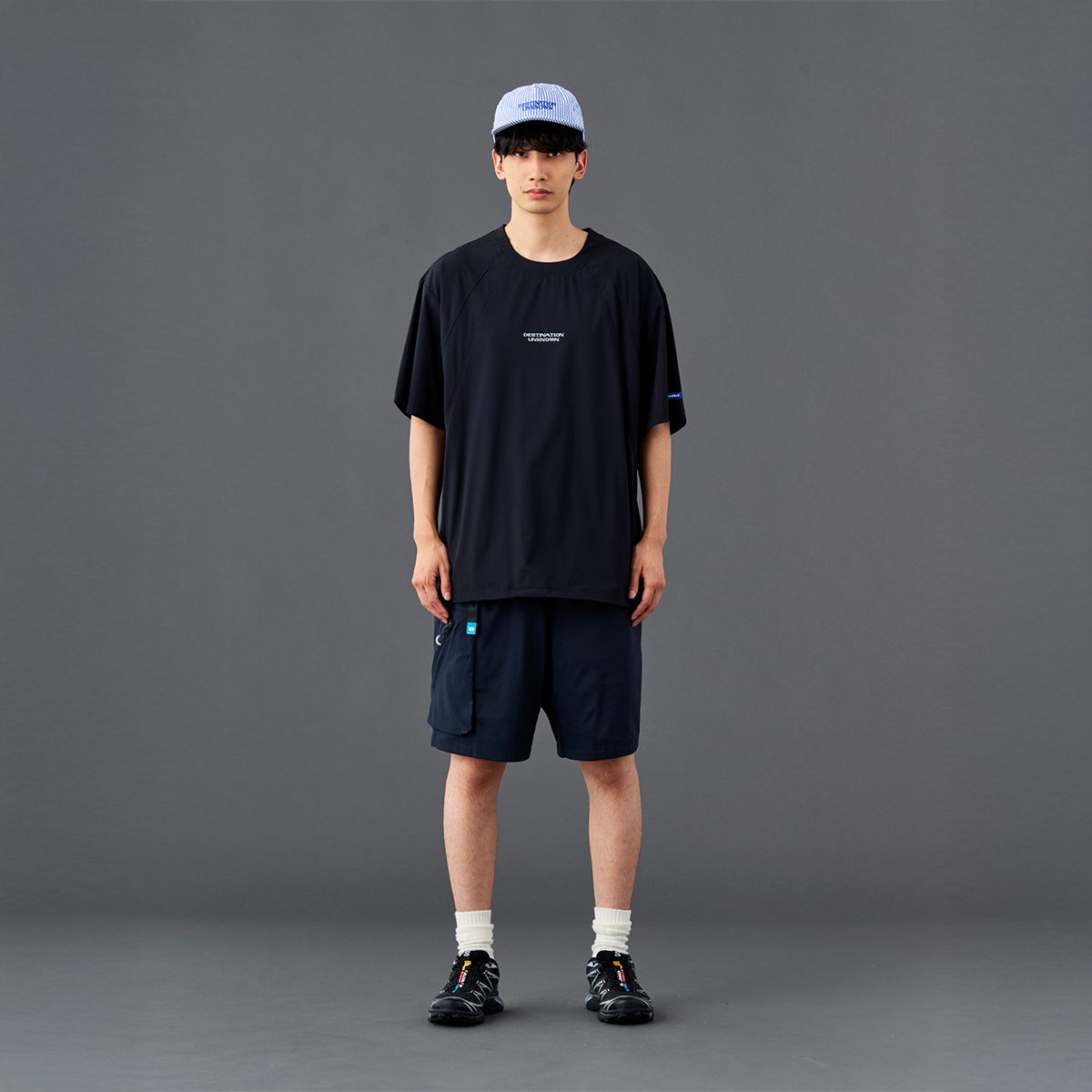 Liberaiders 4WAY STRETCH TEE IV  リベレイダース 4WAY ストレッチ ティー IV 736062601【メンズ 半袖 接触冷感 リフレクタープリント 26SS】