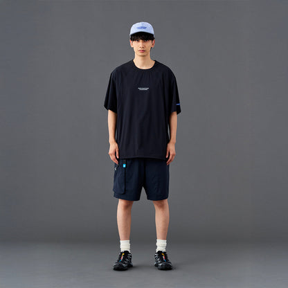 Liberaiders 4WAY STRETCH TEE IV  リベレイダース 4WAY ストレッチ ティー IV 736062601【メンズ 半袖 接触冷感 リフレクタープリント 26SS】