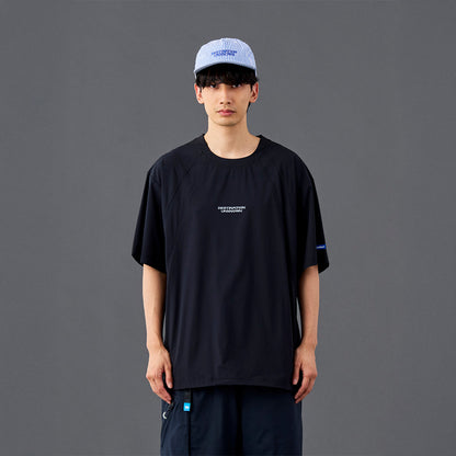 Liberaiders 4WAY STRETCH TEE IV  リベレイダース 4WAY ストレッチ ティー IV 736062601【メンズ 半袖 接触冷感 リフレクタープリント 26SS】