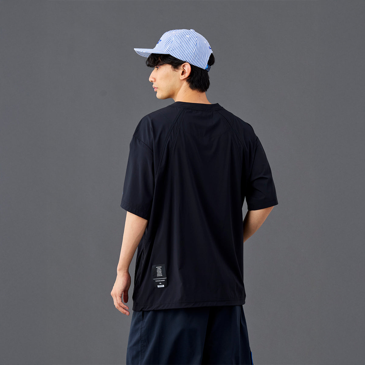 Liberaiders 4WAY STRETCH TEE IV  リベレイダース 4WAY ストレッチ ティー IV 736062601【メンズ 半袖 接触冷感 リフレクタープリント 26SS】