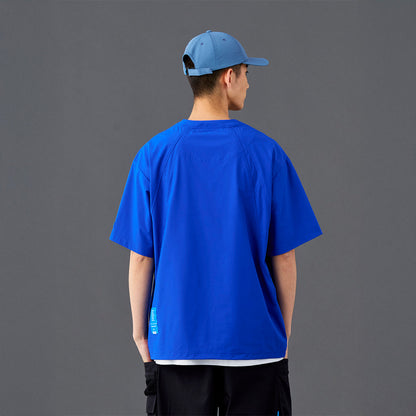 Liberaiders 4WAY STRETCH TEE IV  リベレイダース 4WAY ストレッチ ティー IV 736062601【メンズ 半袖 接触冷感 リフレクタープリント 26SS】