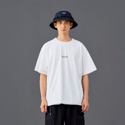 Liberaiders 4WAY STRETCH TEE IV  リベレイダース 4WAY ストレッチ ティー IV 736062601【メンズ 半袖 接触冷感 リフレクタープリント 26SS】