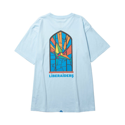 Liberaiders STAINED GLASS TEE リベレイダース ステンドグラス ティー 736112601【メンズ Tシャツ 半袖 グラフィックTシャツ カジュアルトップス 26SS】