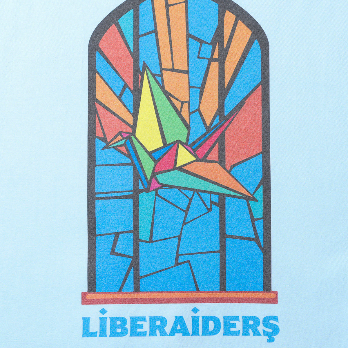 Liberaiders STAINED GLASS TEE リベレイダース ステンドグラス ティー 736112601【メンズ Tシャツ 半袖 グラフィックTシャツ カジュアルトップス 26SS】