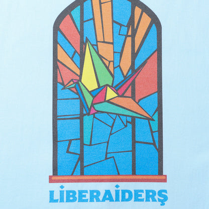 Liberaiders STAINED GLASS TEE リベレイダース ステンドグラス ティー 736112601【メンズ Tシャツ 半袖 グラフィックTシャツ カジュアルトップス 26SS】