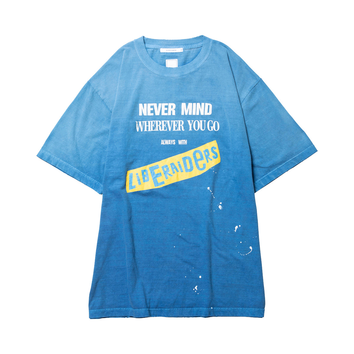 Liberaiders FADED PUNK LOGO TEE リベレイダース フェイデッド パンク ロゴ Tシャツ 736212601【メンズ 半袖 グラフィック コットン素材 26SS】