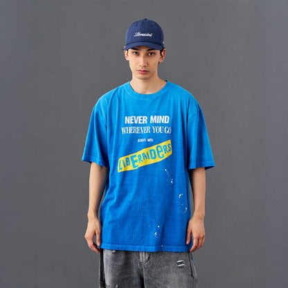 Liberaiders FADED PUNK LOGO TEE リベレイダース フェイデッド パンク ロゴ Tシャツ 736212601【メンズ 半袖 グラフィック コットン素材 26SS】