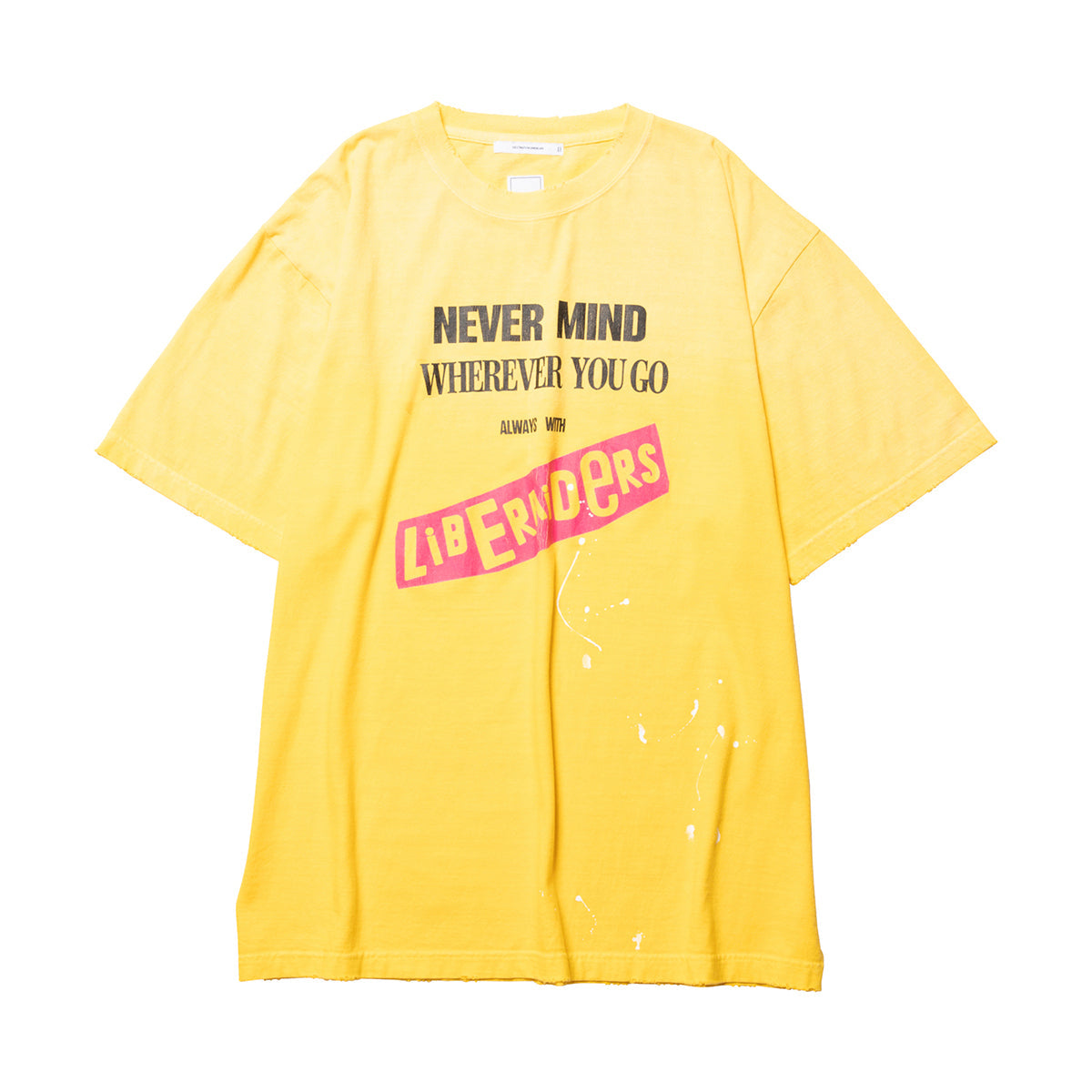 Liberaiders FADED PUNK LOGO TEE リベレイダース フェイデッド パンク ロゴ Tシャツ 736212601【メンズ 半袖 グラフィック コットン素材 26SS】