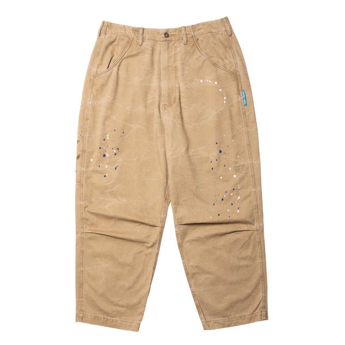 Liberaiders SARROUEL CHINO PAINTER PANTS リベレイダース サルエル チノ ペインター パンツ 737012601【メンズ チノパンツ コットンツイル 職人仕上げ ペンキ加工 刺繍 26SS】