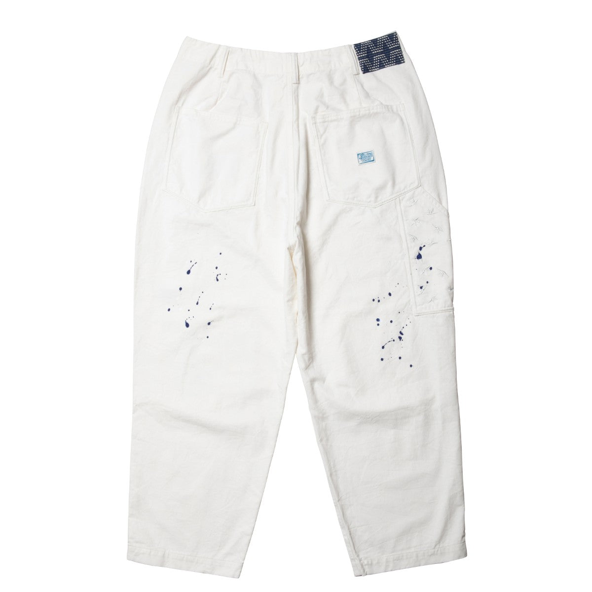 Liberaiders SARROUEL CHINO PAINTER PANTS リベレイダース サルエル チノ ペインター パンツ 737012601【メンズ チノパンツ コットンツイル 職人仕上げ ペンキ加工 刺繍 26SS】