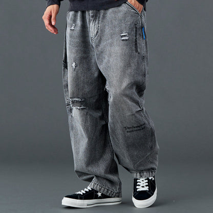 Liberaiders DAMAGED DENIM SARROUEL PANTS リベレイダース ダメージド デニム サルエル パンツ 737052601【メンズ サルエル ヴィンテージ加工 ダメージデニム 26SS】