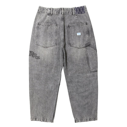 Liberaiders DAMAGED DENIM SARROUEL PANTS リベレイダース ダメージド デニム サルエル パンツ 737052601【メンズ サルエル ヴィンテージ加工 ダメージデニム 26SS】